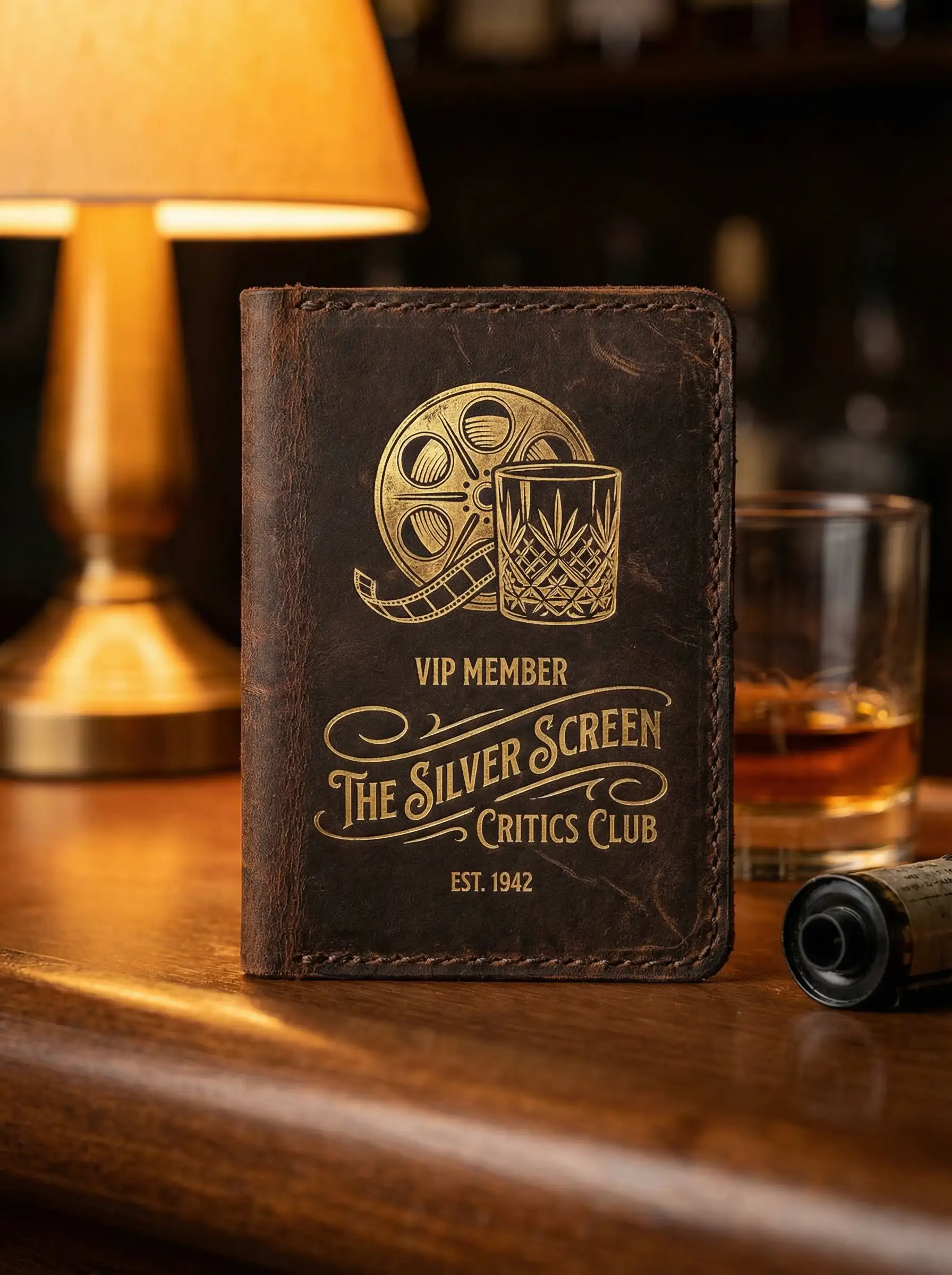 影评酒馆APP会员卡设计 - 下载 绿帽社 随身版